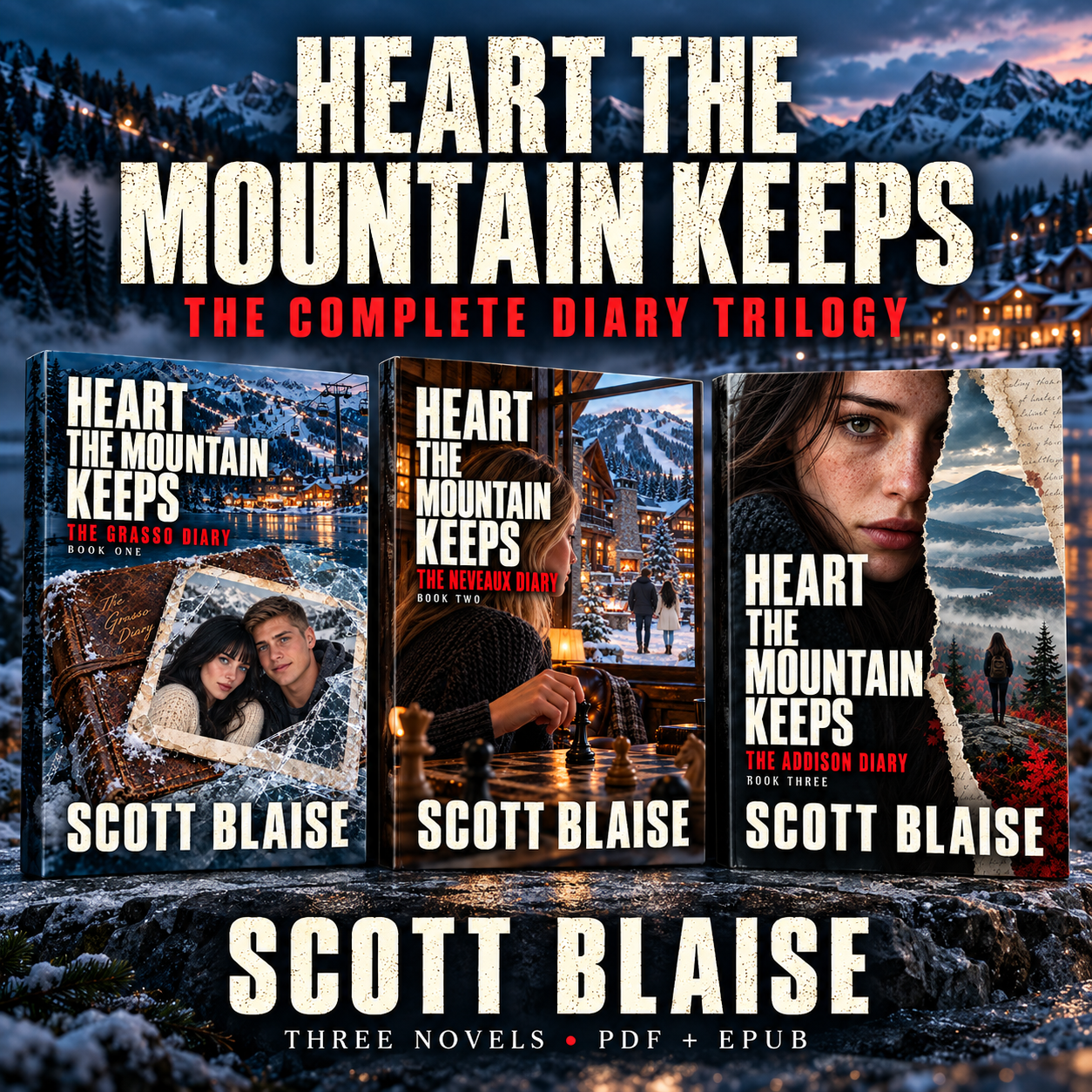 Heart the Mountain Keeps, the complete Diary Trilogy by Scott Blaise